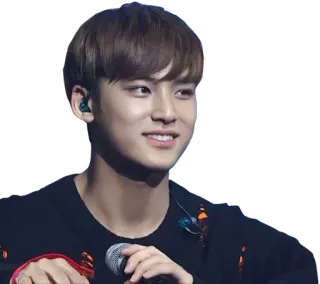 😄 kpop, idola, musik, asia, pria, penyanyi, potret telegram sticker