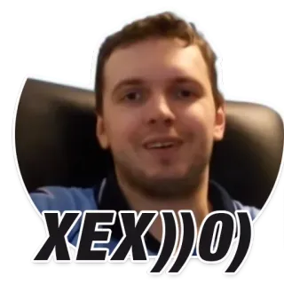 😀 XEX)))O) whatsapp sticker