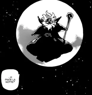 🌑 ...VI PIACE LA NOTTE? noche, luna, mago, italiano, oscuro, estrellas telegram sticker