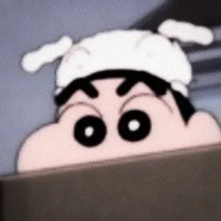 🐇 Shin-chan Crayon Shin-chan Anime, Cartoon, Komedie, Humor, Personage, Shin-chan telegram sticker