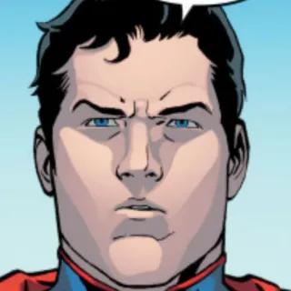 🦯 Superman супергерой, комикс, человек из стали, DC Comics, Кал-Эл telegram sticker