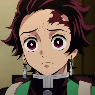 🏮 Tanjiro Kamado Demon Slayer Anime, Manga, Demon Slayer, Tanjiro, Personnage whatsapp sticker