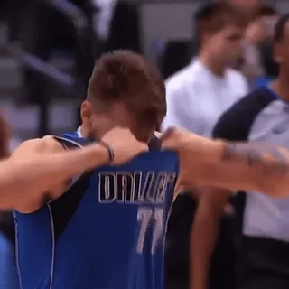 😤 basket, sport, giocatore, Dallas, Mavericks telegram sticker