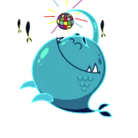 Fish light whatsapp stickers