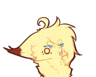 😛 O.O anime cat, shock, cartoon cat, cute, surprised telegram sticker