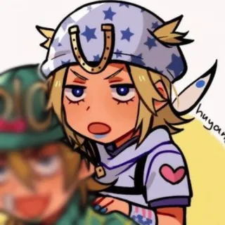 ✨ Johnny Joestar JoJo's Bizarre Adventure: Steel Ball Run Anime, Manga, Jojo, Steel Ball Run, Johnny Joestar telegram sticker
