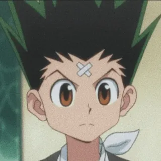 🌿 Gon Freecss Hunter x Hunter Anime, Garçon, Chasseur, Manga, Gon telegram sticker