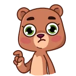 Jo Bear @TgEmojis telegram emojis 😨