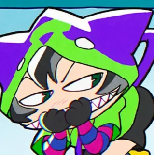 🤣 Anime, Desenho animado, Personagem, Arte telegram sticker