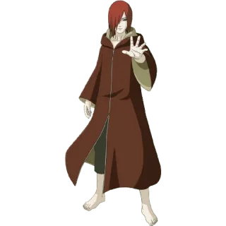 🥵 Nagato Uzumaki Naruto อนิเมะ, ตัวละคร, นางาโตะ, อุซึมากิ, ตัวร้าย whatsapp sticker