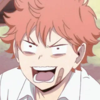 🏐 Shoyo Hinata Haikyuu!! Anime, Haikyuu, Shoyo Hinata, Dessin animé, Manga, Sport, Volleyball whatsapp sticker
