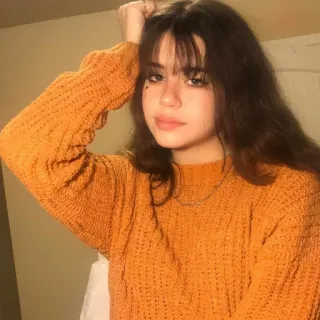 💞 mujer, retrato, suéter, chica telegram sticker