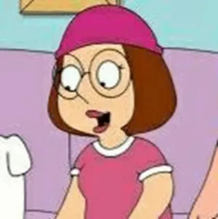 ▪️ Meg Griffin Family Guy 만화, 멕 그리핀, 패밀리 가이, 애니메이션 telegram sticker