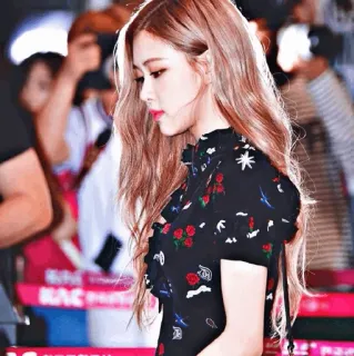 🎬 Rose kpop, rose, blackpink, 歌手, セレブ, 女性, ファッション telegram sticker