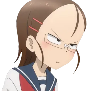 😡 Takagi Karakai Jōzu no Takagi-san Anime, Garota, Uniforme escolar, Takagi-san, Provocação, Fofa, Travessa telegram sticker