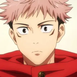 🍂 Yuji Itadori Jujutsu Kaisen Anime, Manga, Jujutsu Kaisen, Yuji Itadori, Charakter whatsapp sticker