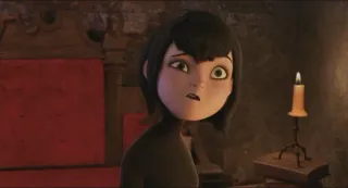 😐 Mavis Dracula Hotel Transylvania Mavis, Hôtel Transylvanie, dessin animé, vampire, animé telegram sticker