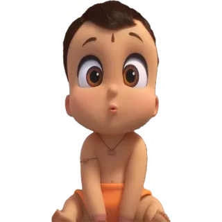 😱 baby, cartoon, infant, cute, child telegram sticker