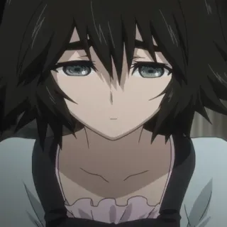 ⏱ Ruka Urushibara Steins;Gate Anime, Steins;Gate, Ruka Urushibara, Personagem, Mangá whatsapp sticker