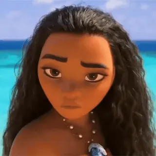 😏 Moana モアナ, ディズニー, アニメ, キャラクター, アニメーション, プリンセス whatsapp sticker