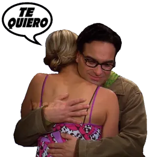 🥰 TE QUIERO miłość, uczucie, związek, para, romantyzm, przytulanie, kocham cię telegram sticker