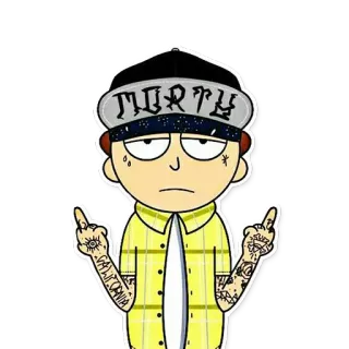 😎 MURTH Kartun, Gangster, Jari tengah, Kasar, Menyinggung, Karakter telegram sticker