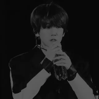 🥀 singer, kpop, asian, microphone, man, celebrity telegram sticker