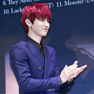 🌙 They Never Know (ENG) música, celebridade, homem, terno, kpop, cantor telegram sticker