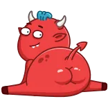 Lil Diablo telegram stickers