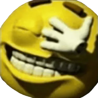 😓 Emoji, Risa, Llorando, Meme, Divertido, Amarillo, Facepalm telegram sticker