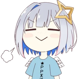 😮‍💨 PP天使 Anime, Manga, Lindo, Dibujos animados, Personaje, Ilustración, Ángel telegram sticker