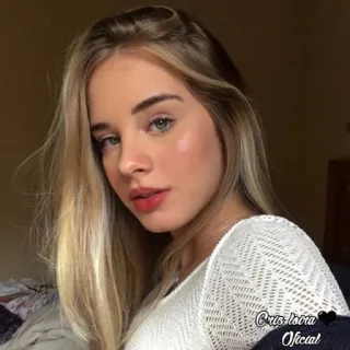 🌝 Cris Isora Oficial Frau, Porträt, blond, Mädchen, Schönheit, offiziell telegram sticker