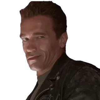 ☺️ Terminator อาร์โนลด์ ชวาร์เซเน็กเกอร์, คนเหล็ก, หนัง, ไซบอร์ก, แอนดรอยด์ telegram sticker