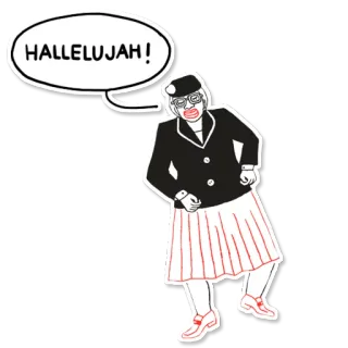 English telegram stickers