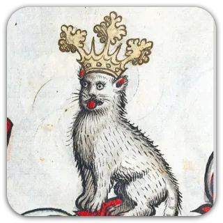 Medieval Cats whatsapp stickers
