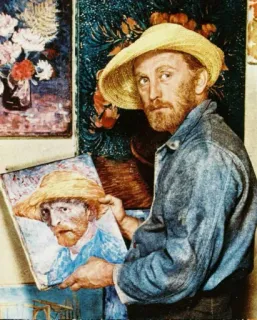 Van Gogh & Co. telegram stickers