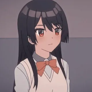 😠 Anime, Cô gái, Đồng phục học sinh, Dễ thương, Minh họa telegram sticker