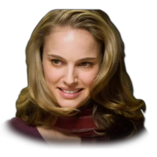 😇 Natalie Portman Natalie Portman, actress, celebrity, woman, blonde telegram sticker