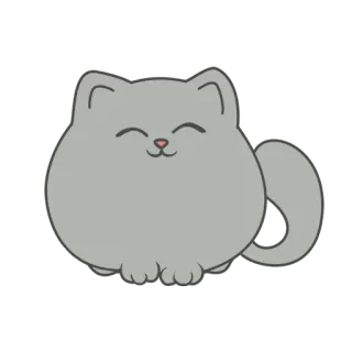☺️ 고양이, 새끼 고양이, 애완 동물, 동물, 귀여운, 만화 telegram sticker