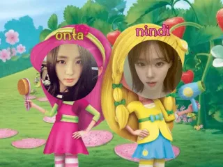 🌟 Jisoo and Winter Strawberry Shortcake onta nindi telegram sticker