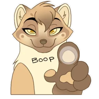 ☝ BOOP telegram sticker