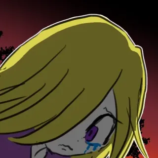 😢 Anime, Traurig, Weinend, Charakter, Manga telegram sticker