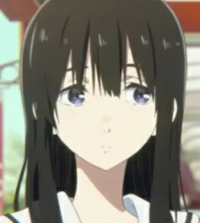 🕸 Shouko Nishimiya A Silent Voice Anime, Fille, Manga, Personnage, Silent Voice whatsapp sticker