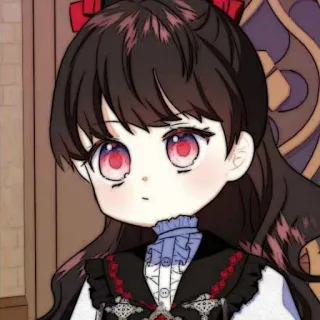 🐈‍⬛️ Anime, Manga, Carino, Ragazza, Chibi whatsapp sticker