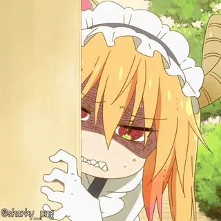 😡 Tohru Miss Kobayashi's Dragon Maid @shirly_jpg telegram sticker