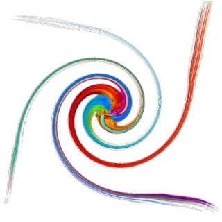😂 spiralny, kolorowy, abstrakcyjny, geometryczny, design, wiry, sztuka, wzór whatsapp sticker
