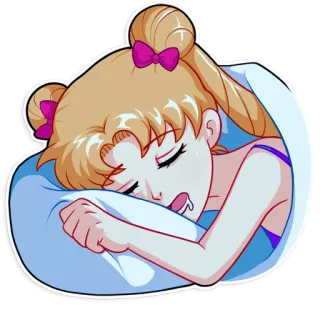Sailor Moon telegram stickers