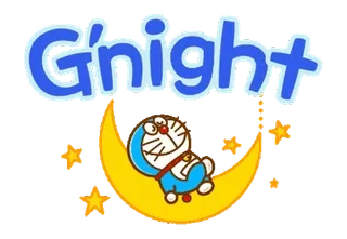 Doraemon's Animated Phrases whatsapp stickers