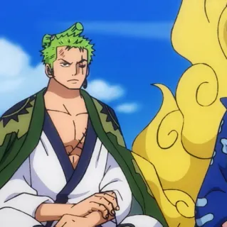 🐉 Zoro One Piece Аниме, Ван Пис, Зоро, Ророноа Зоро, Пират telegram sticker