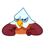 Beefy Eagle telegram stickers